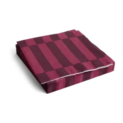 Servilletas Pattern Dinner 40x40 cm, 20-pack, Bordeaux-wine