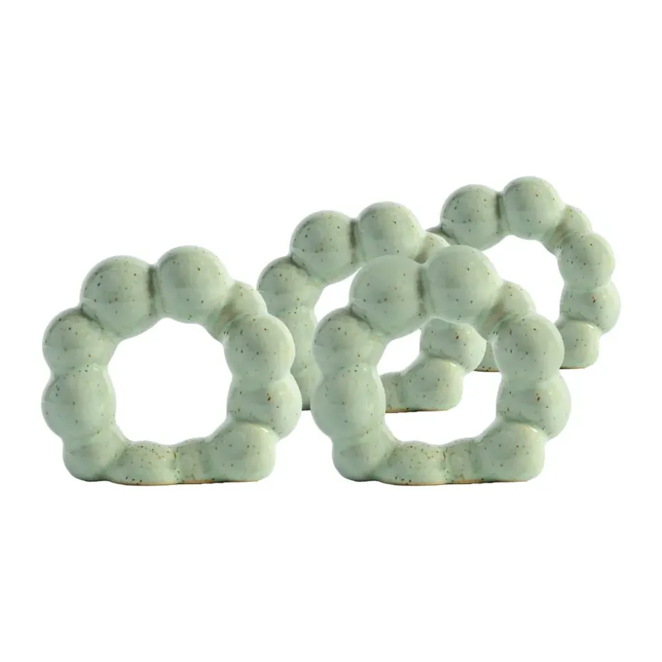 Servilleteros Porto, pack de 4, Verde menta