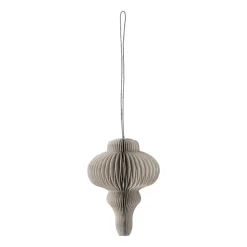 Set de 4 bolas de Navidad Spira, Beige