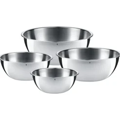 Set de 4 boles de cocina Gourmet, acero inoxidable