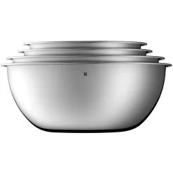 Set de 4 boles de cocina Gourmet, acero inoxidable