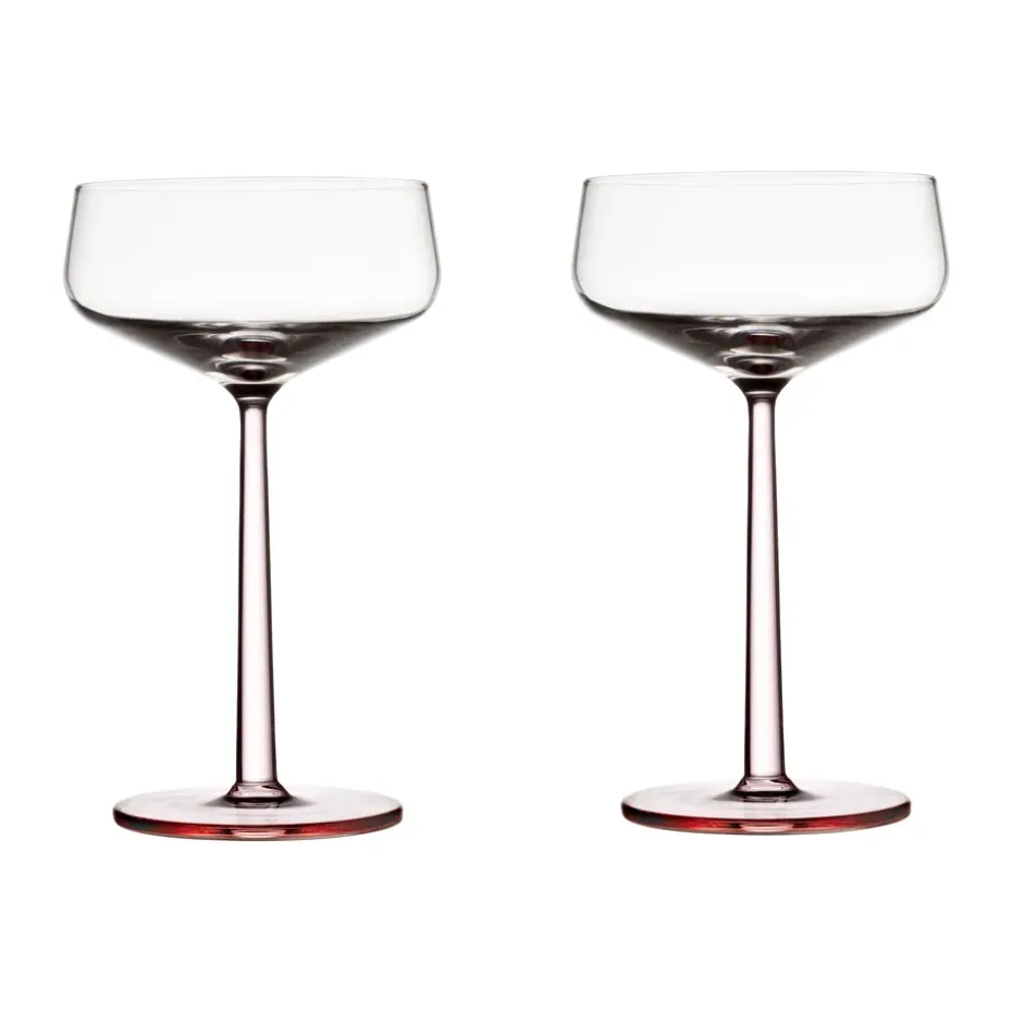 Set de 2 copas de coctel Essence, Rosa, 31 cl