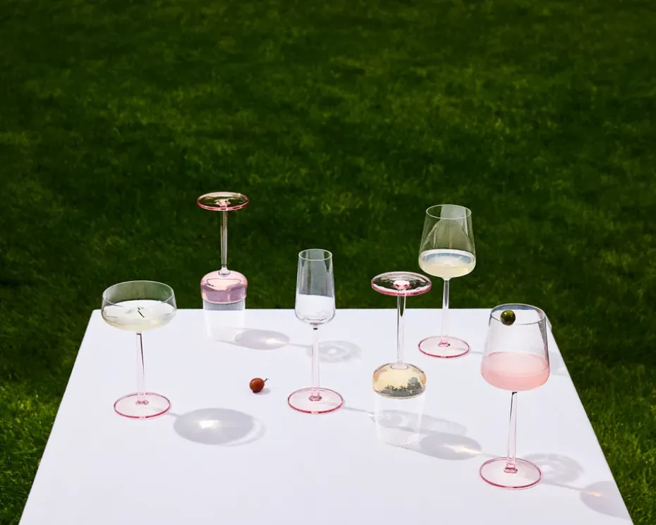 Set de 2 copas de coctel Essence, Rosa, 31 cl