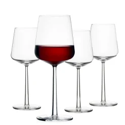 Set de 4 copas de vino tinto Essence, set de 4