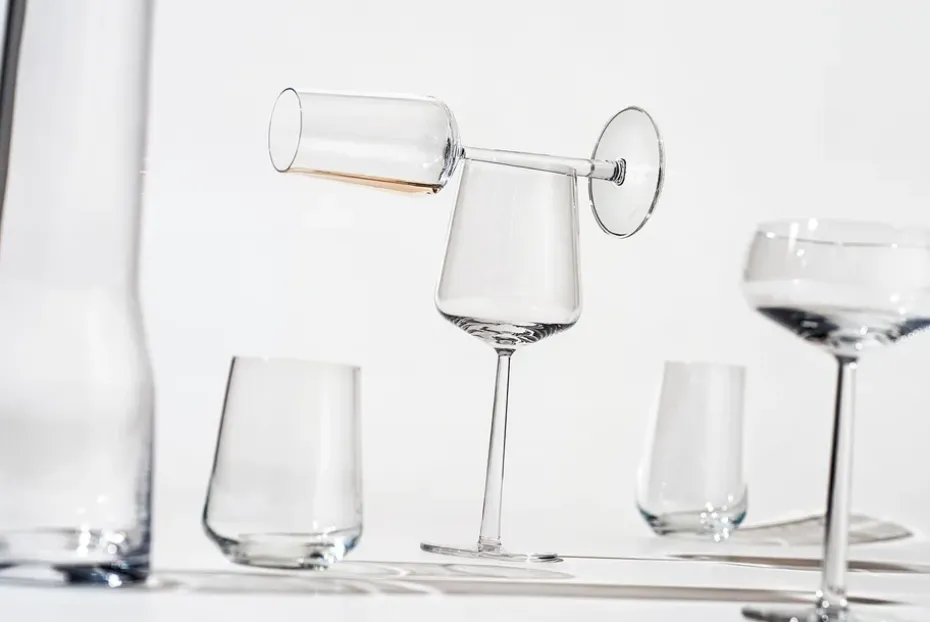 Set de 4 copas de vino tinto Essence, set de 4