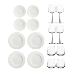 Set de 4 copas de vino tinto Essence, set de 4