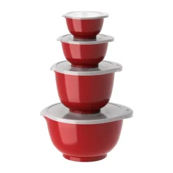 Set de 4 cuencos Margrethe, Rojo