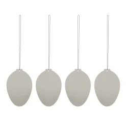 Set de 4 decoraciones de pascua Easter Deco huevo, Sand