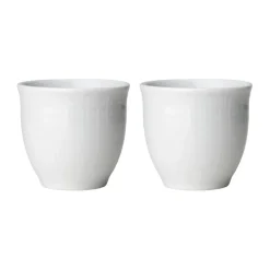 Set de 2 hueveras Swedish Grace, Nieve