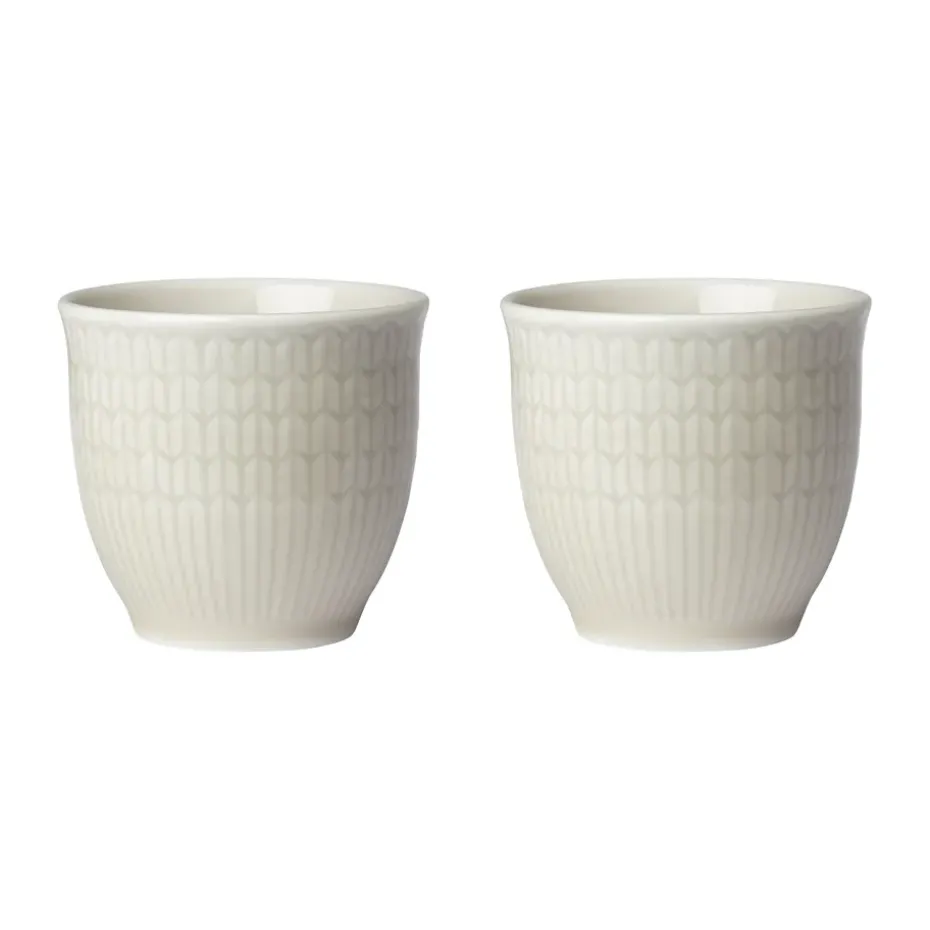 Set de 2 hueveras Swedish Grace, Avena