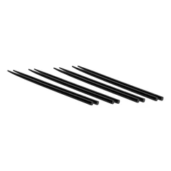 Set de 4 palillos Yaki, Negro