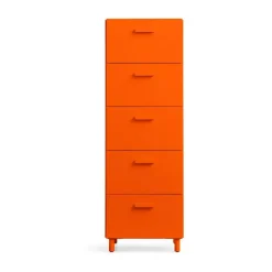 Set de 4 patas Relief, Naranja