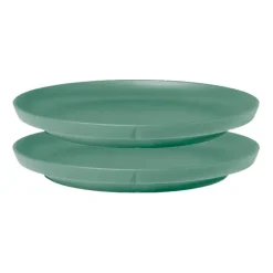 Set de 2 platillos Grand Cru Take Ø19,5 cm, verde niebla