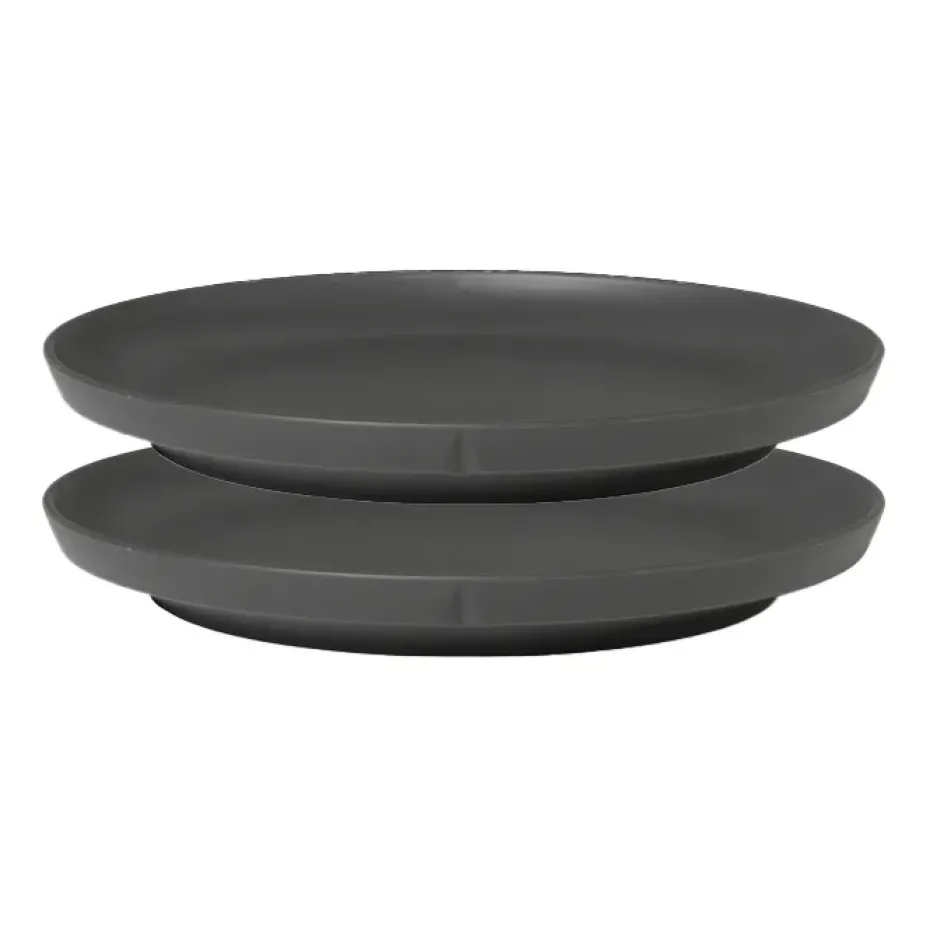 Set de 2 platillos Grand Cru Take Ø19,5 cm, gris