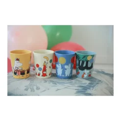 Set de 4 tazas coleccionables Mumin Festligheter 15 cl, Multi