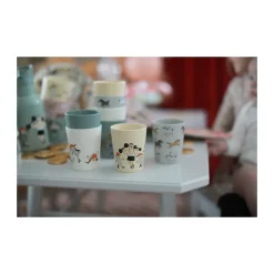Set de 4 tazas de colección Pippi Cirkus 15 cl, Multi