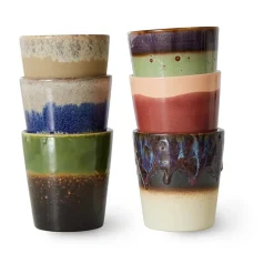Set de 6 tazas 70's, Grounding