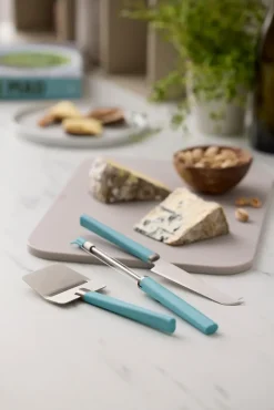 Set de 3 utensilios para quesos Emma, Nordic green