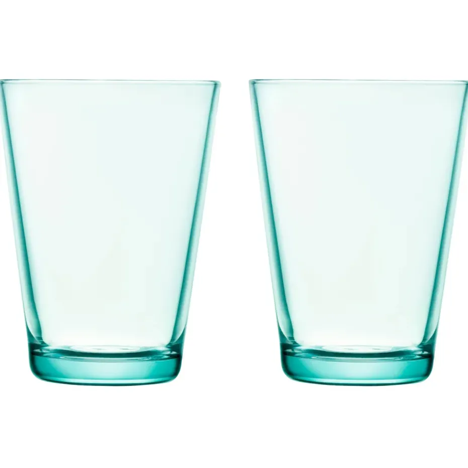 Set de 2 vasos Kartio 40 cl, verde azulado