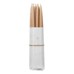 Set de 10 velas antiguas Broste Copenhagen, Walnut