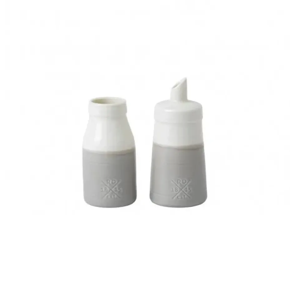 Set de azucarero y lechera Coffee Studio, blanco-gris