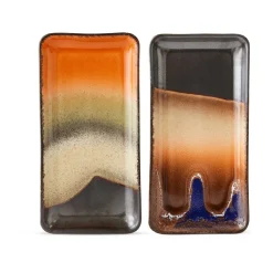 Set de bandejas pequeñas 70's, 2-pack, Veinticuatro horas