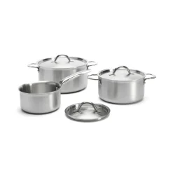 set de cacerolas con tapas de Buyer Alchimy 6 piezas, Acero inoxidable