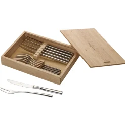 Set de cubiertos de carne Piemont 12 piezas, acero inoxidable