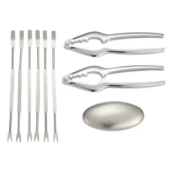 Set de cubiertos de marisco Skagen 9 piezas, acero inoxidable