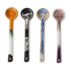 Set de cucharas de cerámica M, 70's 4-pack, Force