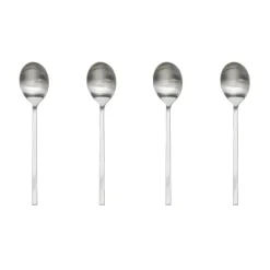 Set de cucharitas Yuka, 4-pack, Brushed Steel