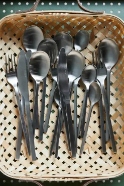Set de cucharitas Yuka, 4-pack, Brushed Steel