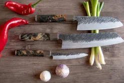Set de cuchillos de cocina Satake Ame, 3 piezas