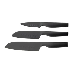 Set de cuchillos Sukai 3 uds, Negro