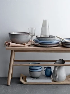 Set de desayuno Sandrine, 12 piezas, Azul