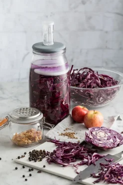 Set de fermentación Kilner 3 l, Transparente