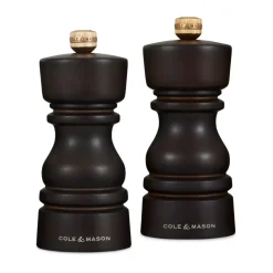 Set de molinillos de sal y pimienta London 13 cm, Chocolate