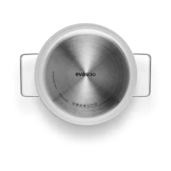 Set de ollas Eva Trio Stainless Steel, 3 piezas, Acero inoxidable