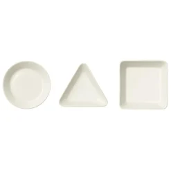 Set de platos mini Teema, blanco