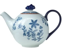 Set de regalo Tetera Ostindia 1,2 L, Azul-blanco