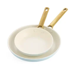 Set de sartenes 20 + 26 cm Padova, Light blue