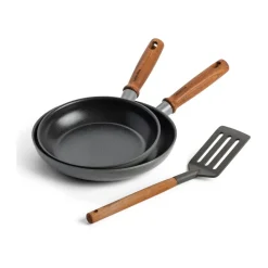 Set de sartenes + espátula Mayflower Pro, 3 piezas