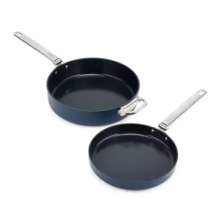 Set de sartenes antiadherentes Space 2 piezas, Azul