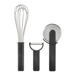 Set de utensilios de cocina Singles 3 piezas, Black