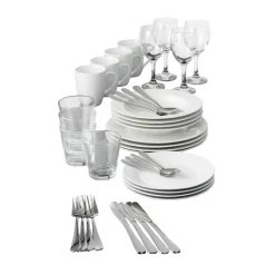 Set de vajilla y cubertería Café 40 piezas, 40 piezas