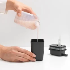 Set organizador para el fregadero Brabantia, gris oscuro