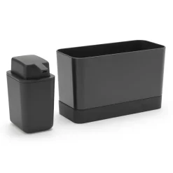 Set organizador para el fregadero Brabantia, gris oscuro