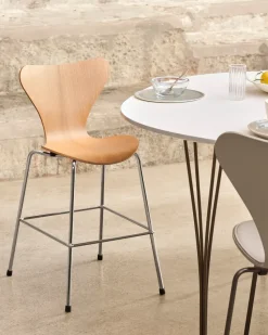 Silla 3177 Series 7 Junior cromo, Oak