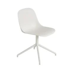 Silla auxiliar Fiber, Natural white-White (plástico)