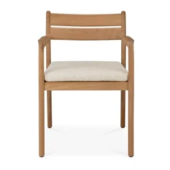 Silla con reposabrazos Jack Outdoor Dining, Natural